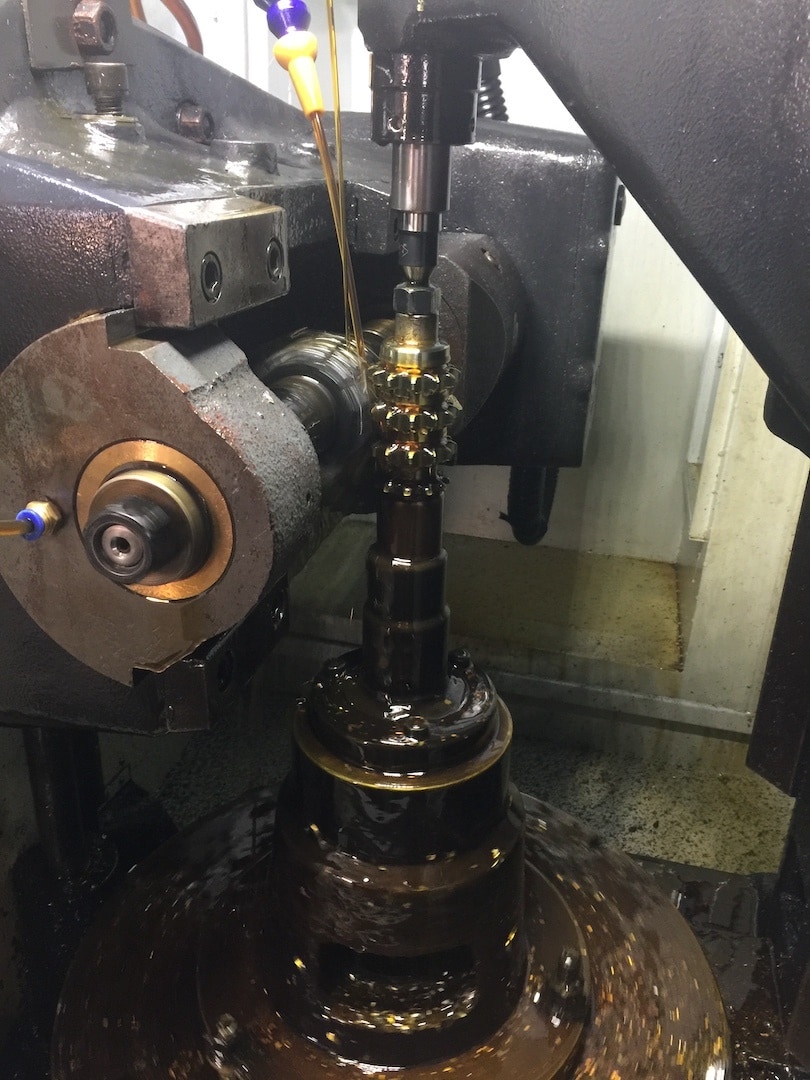 The manufacturing process of spline hobbing